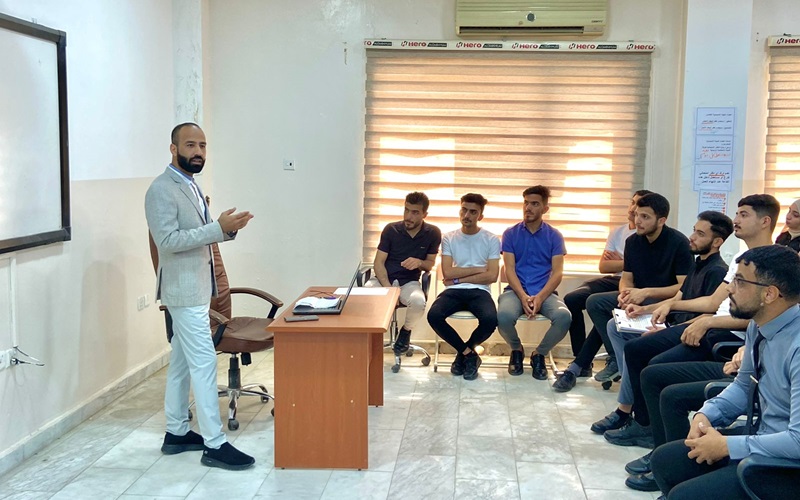 كلية التربية الاساسية تنظم ورشة عمل بعنوان ( نظام سانت ليغو الانتخابي في العراق )